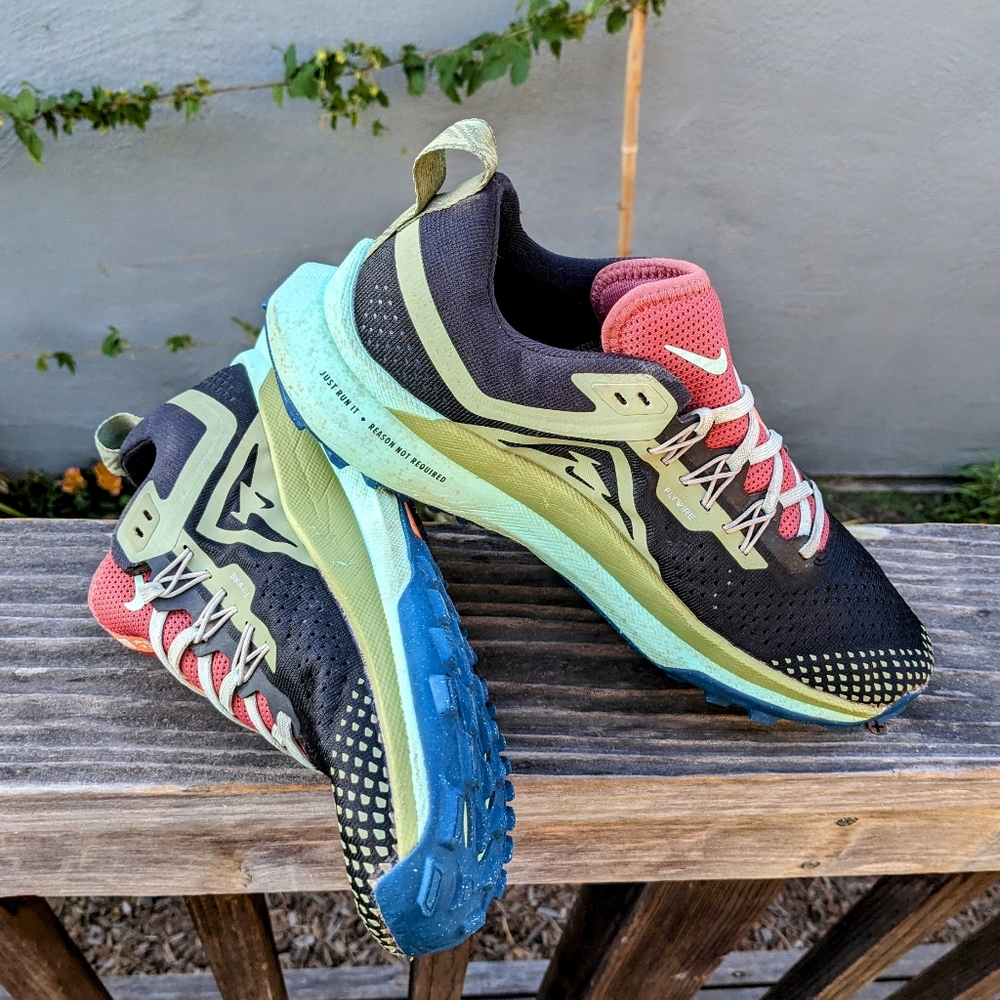 Nike React Pegasus 4 Trail Runner - Women's 9.5 - Alligator/Canyon/Rust